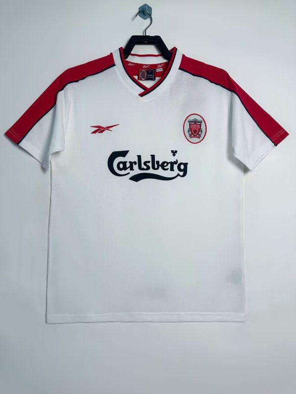 1998-1999 LIV Home Retro Soccer Jersey