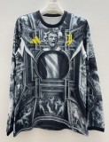 25-26 JUV Black Special Edition Long sleeves Fans Training shirts