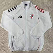 25-26 River Plate White Windbreaker