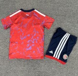 25-26 Costa Rica Home Kids Soccer Jersey