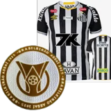25-26 Santos FC Away Print Sponsor Fans Soccer Jersey*全广告