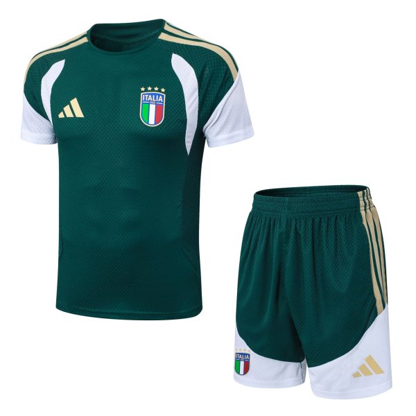 2026 Italy Green High Quality Player Version Training Short Suit (球员套装)