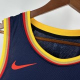 24-25 WARRIORS THOMPSON #11 Royal blue City Edition Top Quality Hot Pressing NBA Jersey