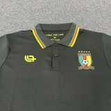 25-26 Cameroon Black Polo Short Sleeve (有领)