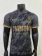 2025 Trapstar Black Player Version Trendy Soccer Jersey