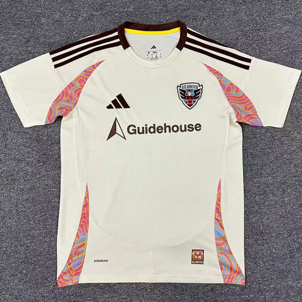 25-26 D.C.United Away Fans Soccer Jersey 1:1 Thai Quality