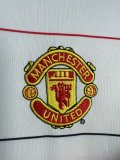 2003-2005 Man Utd Away Long Sleeve  Retro Soccer Jersey