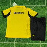 25-26 Dortmund Cup Match Home Kids Soccer Jersey (杯赛版)