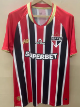 25-26 Sao Paulo Away Fans Soccer Jersey
