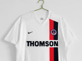 2002-2003 PSG Paris Away Retro Soccer Jersey