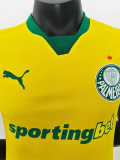 25-26 Palmeiras Yellow Third Player Version Soccer Jersey 1:1 Thai Quality