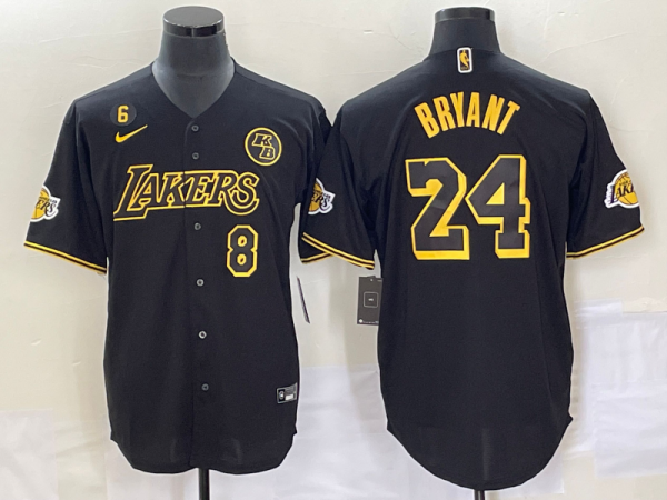 2025 MLB Los Angeles Lakers New Pattern Jersey