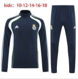 25-26 RMA High Quality Kids Half Pull Tracksuit