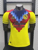 25-26 Club America Yellow Special Edition Player Version Soccer Jersey