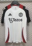 25-26 Man Utd White Special Edition Fans Soccer Jersey