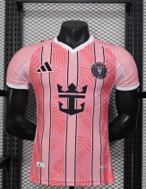 25-26 Inter Miami Pink Special Edition Player Version Soccer Jersey (V领)