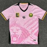 25-26 Cameroon Pink Fans Soccer Jersey