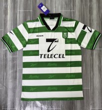 1999-2000 Sporting Lisbon Home Retro Soccer Jersey