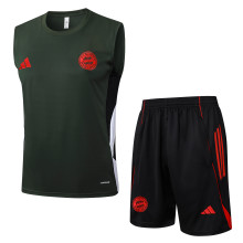 25-26  Bayern High quality Tank Top And Shorts Suit