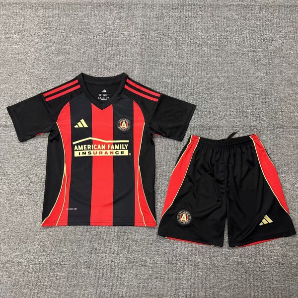 25-26 Atlanta United Home Kids Soccer Jersey