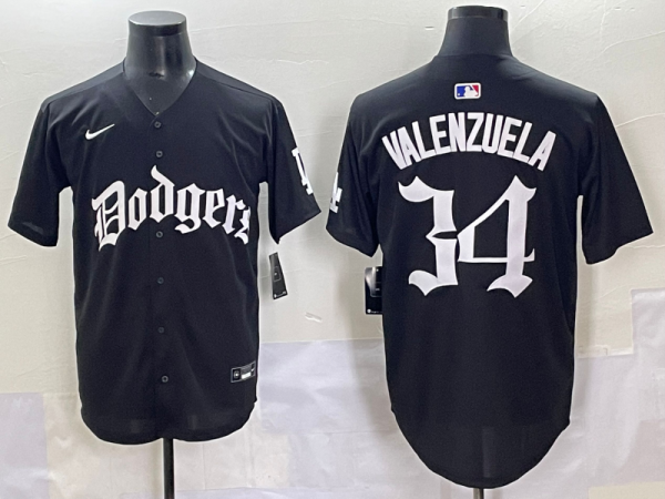 2025 MLB Los Angeles Dodgers New Pattern Jersey