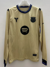 25-26 BAR Away Long Sleeve Soccer Jersey 1:1 Thai Quality(长袖)