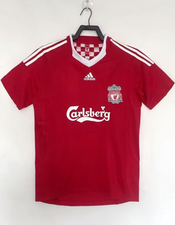 2008-2009 LIV Home Retro Soccer Jersey