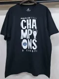 25-26 PSG Black Champion High Quality Casual T-Shirt 黑圆领