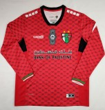 2024 Palestine Long sleeves Fans Version Soccer Jersey