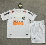 2012-2013 Santos FC Home Kids Retro Soccer Jersey
