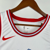 23-24 ROCKETS DURANT #7 White City Edition Top Quality Hot Pressing NBA Jersey