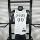 24-25 Dallas Mavericks CHRISTIE #00 White City Edition Top Quality Hot Pressing NBA Jersey