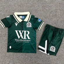 25-26 Blackburn Away Kids Soccer Jersey