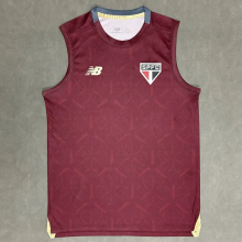 25-26 Sao Paulo Brown Red Vest