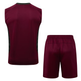 25-26 Fluminense High Quality Tank Top And Shorts Suit