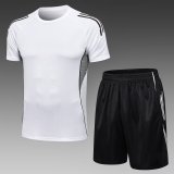 2025 No Label Player Version Training Short Suit —White白色 无标