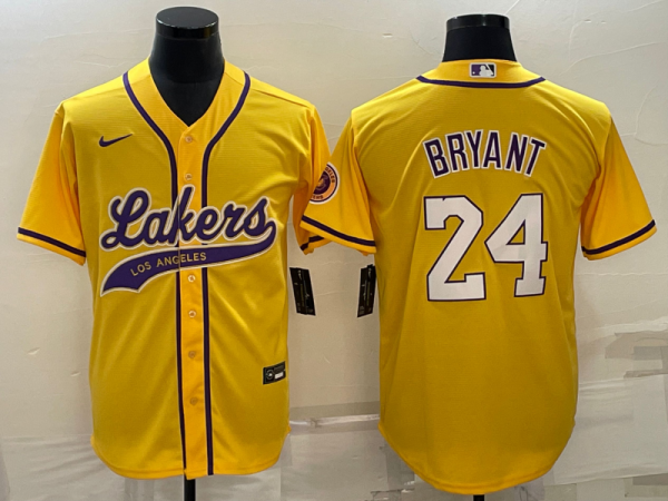2024 MLB Los Angeles Lakers New Pattern Jersey