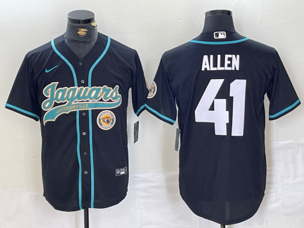 2024 MLB Jacksonville Jaguars New Pattern Jersey