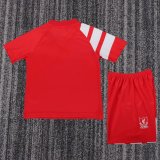 1991-1992 LIV Home Retro Kids Soccer Jersey