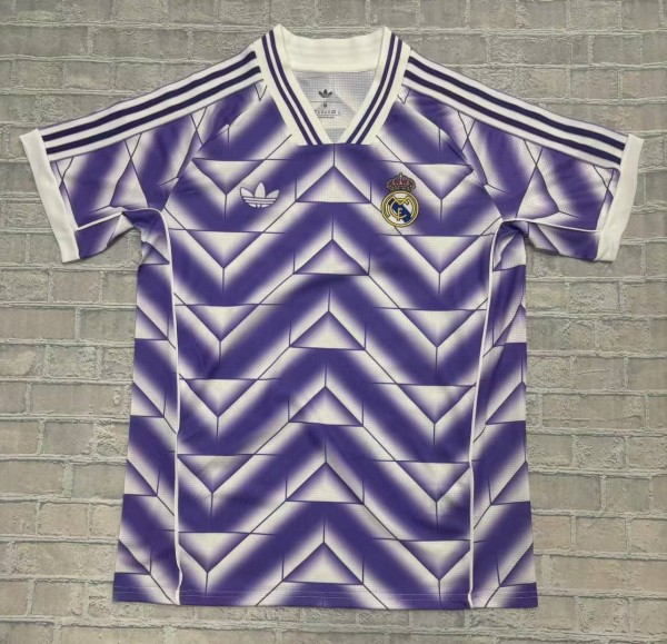 25-26 RMA Purple Special Edition Fans Soccer Jersey