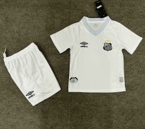25-26 Santos FC Home Kids Soccer Jersey
