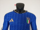 2026 Italy Home Long sleeves Player Version Soccer Jersey*长袖球员