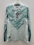 2026 Portugal Away Long Sleeve Fans Soccer Jersey（长袖）
