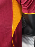 25-26 Roma Home Player Version Soccer Jersey