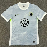 25-26 Wolfsburg Away Fans Soccer Jersey