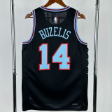 25-26 BULLS BUZELIS #14 Black City Edition Top Quality Hot Pressing NBA Jersey