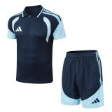 2026 AD Blue High Quality Player Version Training Short Suit (球员套装)