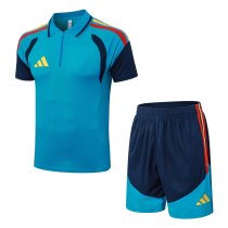 2026 AD Blue High Quality Player Version Training Short Suit (球员套装)