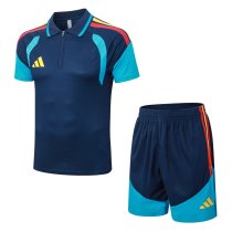 2026 AD Blue High Quality Player Version Training Short Suit (球员套装)