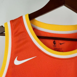 25-26 Cleveland Cavaliers JAMES #23 Orange City Edition Top Quality Hot Pressing NBA Jersey